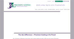 Desktop Screenshot of jlcastings.com